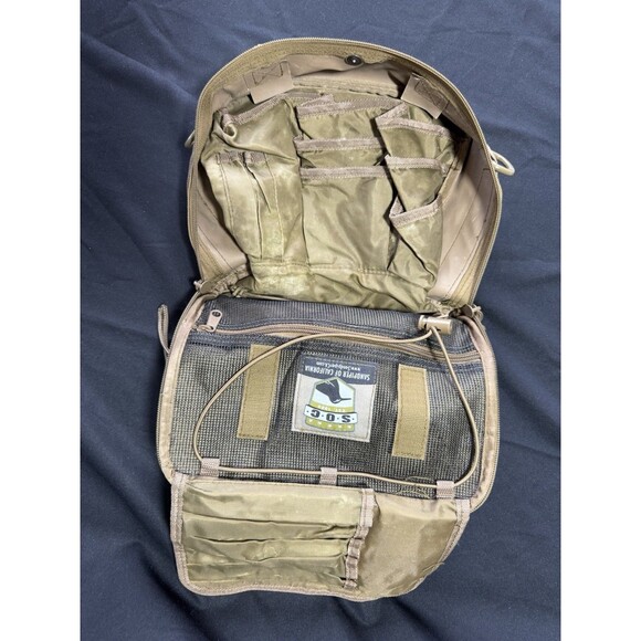 US Marines Military U.S.M.C. Travel Bag/Hygiene Bag Sandpiper of California VTG - Picture 5 of 7